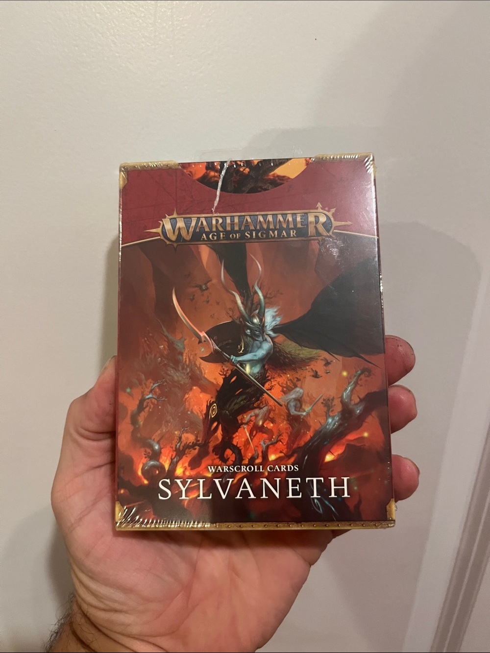 Warhammer Age of Sigmar Sylvaneth Warscroll Cards - Red